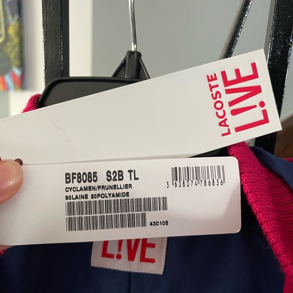 Lacoste Live Pink Jacket - Picture 6 of 9